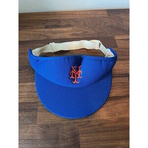 Vtg New York Mets Twins Ent. MLB Baseball Visor Adult One Size